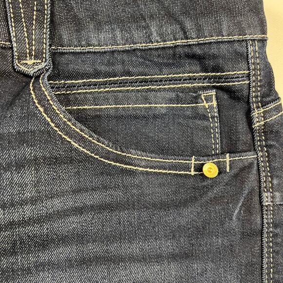 Democracy “Ab"solution® Ankle Skimmer Indigo Tummy Slimming Jeans Size 16 - Picture 8 of 14